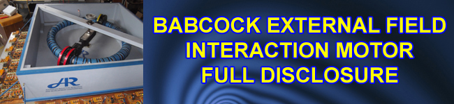 Magnetic Energy Secrets & Babcock DC Motor Disclosure